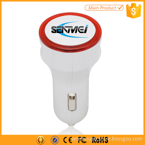 Alibaba China 2 Usb Car Charger 2.1 A, Double Usb Mobile Phone Car Charger Cigarette Lighter